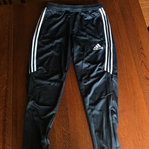 Dark grey adidas sweatpants